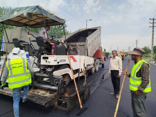 بهره‌مندی ۵۵۰ خانوار روستایی از نعمت راه آسفالت در آذربایجان‌غربی