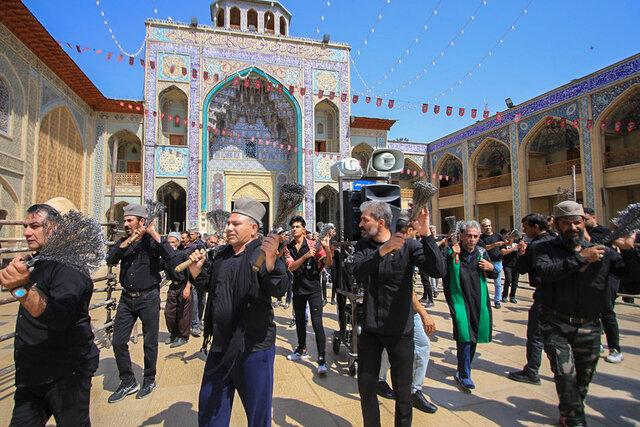 سوگواری در تاسوعای حسینی در تمام نقاط فارس