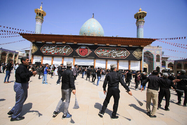 سوگواری در تاسوعای حسینی در تمام نقاط فارس