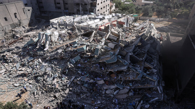 شهردار رفح: بیش از ۵۰ هزار فلسطینی بدون هیچ خدماتی در شهر محاصره شده‌اند