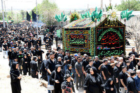 عاشورا حسینی در روستای قلعه نو خراقان شاهرود استان سمنان