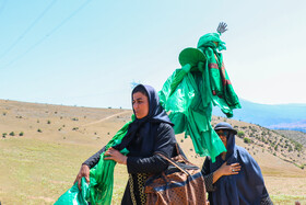 عاشورای حسینی در روستا گنجه رودبار