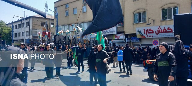 مراسم عزاداری مردم ارومیه در عاشورای حسینی