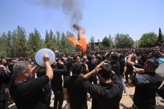 سوگواری عاشورای حسینی در نقاط مختلف استان فارس