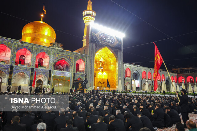 شام غریبان امام رضا(ع)؛ تجلی اشک و ارادت در حرم رضوی