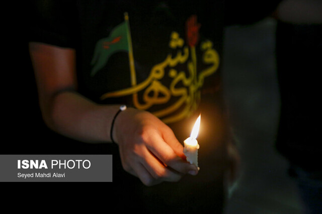 روایت عاشورا در قائمشهر؛ از علمهای شبانه تا شمعهای شام غریبان