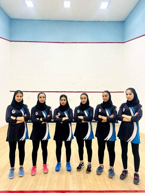 حضور خوزستان در دور برگشت لیگ برتر اسکواش زنان کشور حضور خوزستان در دور برگشت لیگ برتر اسکواش زنان کشور