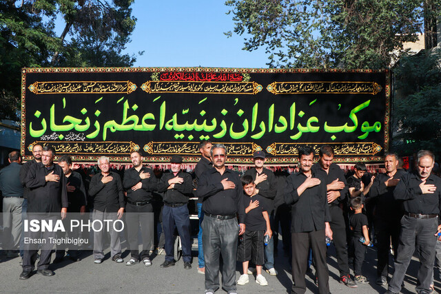 زنجان در ماتم زینب (س)؛ روایت صبوری در کوچه‌های محرم