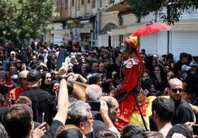 مراسم سوم عزاداری سیدالشهدا در همدان