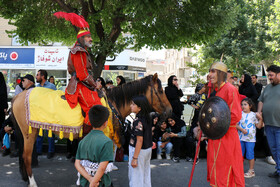 مراسم سوم عزاداری سیدالشهدا در همدان