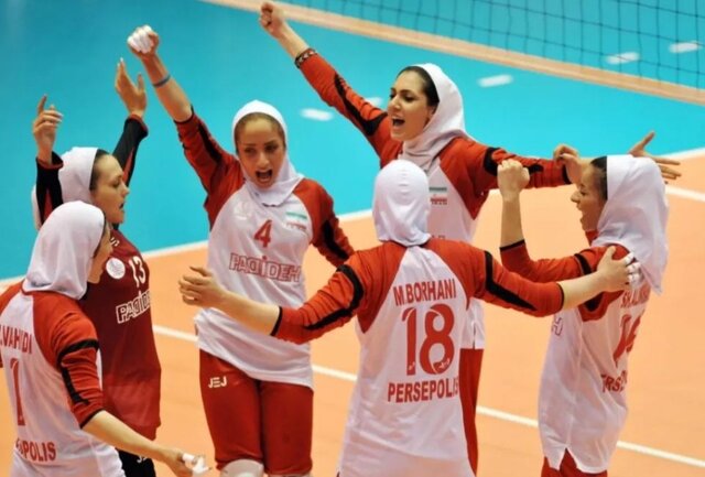 تصویر آرشیوی است آغاز رقابت دخترهای والیبالیست زیر ۱۸ سال کشور در خراسان شمالی