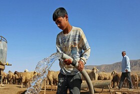 پایان دادن به تنش آبی ۲۰۰۰ روستانشین دلگان