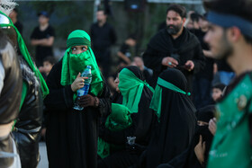 مراسم خیمه سوزان عاشورا در مشهد