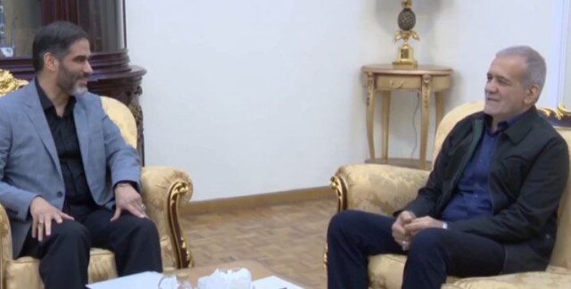 «سعید محمد» با پزشکیان دیدار کرد «سعید محمد» با پزشکیان دیدار کرد