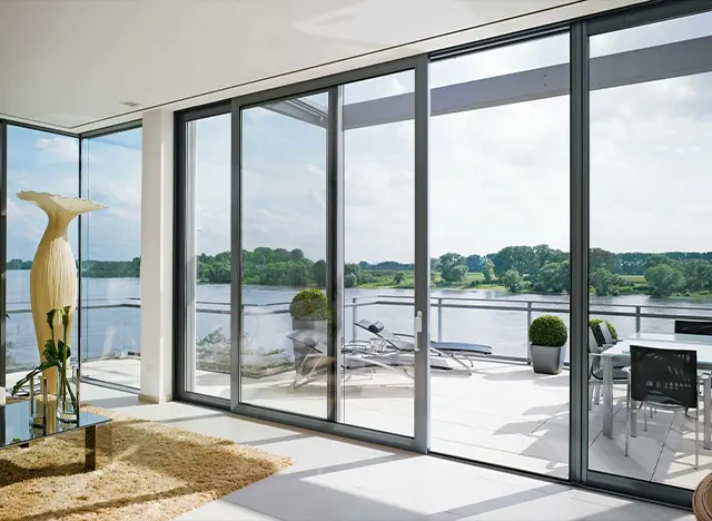 قطبنما، مجری انواع نماهای شیشهای ساختمان، در و پنجره دوجداره آلومینیومی