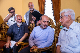 بازدید رئیس صدا و سیما از پشت صحنه سریال طوبی