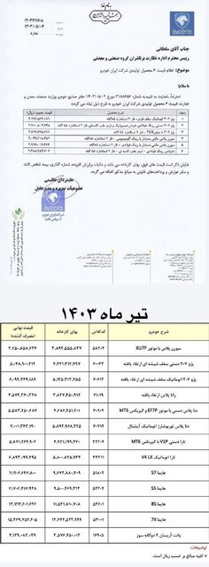 گران شدن ۶خودرو ایرانی/ توصیه اکید برای گذرنامه اربعین