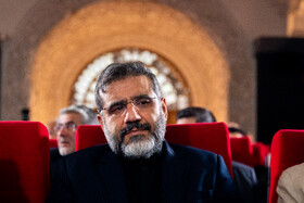 محمد مهدی اسماعیلی، وزیر ارشاد  در آیین بهره برداری از فیلمخانه ملی