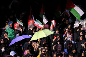 اجتماع دختران انقلاب در ورزشگاه آزادی