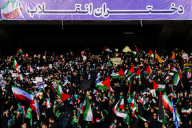 اجتماع دختران انقلاب در ورزشگاه آزادی