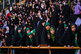 اجتماع دختران انقلاب در ورزشگاه آزادی