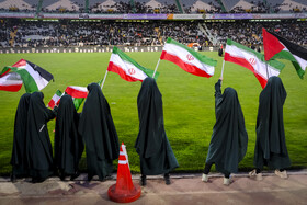 اجتماع دختران انقلاب در ورزشگاه آزادی