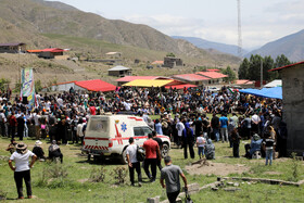 مسابقات سنتی کشتی لوچو در روستای کوهستانی چرات سوادکوه