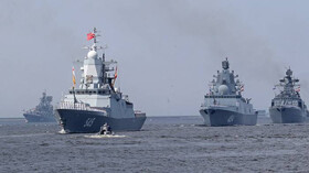 ناوهای نیروی دریایی روسیه وارد خلیج عدن شدند