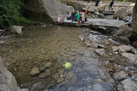 گرمای تابستان در گنجنامه همدان