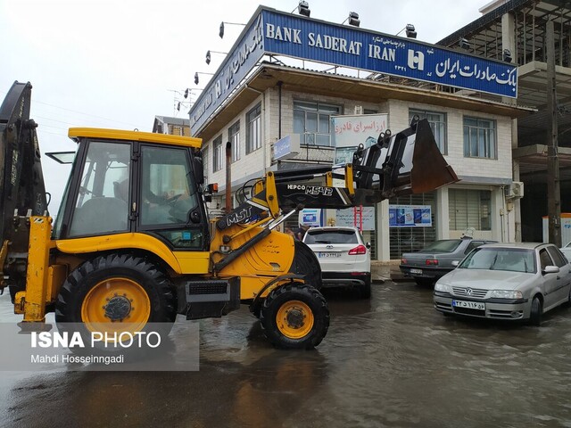 بارش ۱۱۵ میلیمتری در آستارا / هوای آستارا هفت درجه خنکتر شد