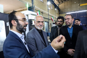 دکتر حسن محمدی مجد، رئیس سازمان جهاددانشگاهی خوزستان و  علیاکبر حسینی محراب استاندار خوزستان