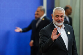 استقبال رئیس مجلس شورای اسلامی از مهمانان مراسم تحلیف چهاردهمین دوره ریاست جمهوری