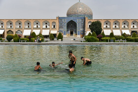 گرمای چشمگیر اصفهان از نیمۀ تابستان