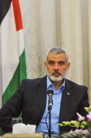 مصاحبه مطبوعاتی و بدرقه نخست وزیر دولت فلسطین
