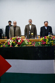 حضور اسماعیل هنیه نخست وزیر فلسطین در دانشگاه شریف