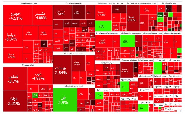 سالن شیشه ای فرو ریخت