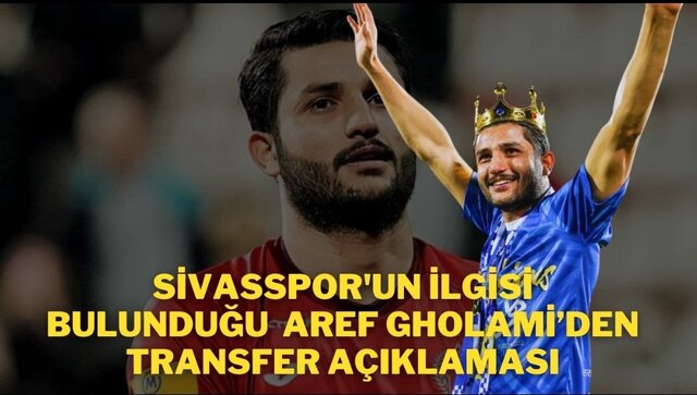 سیواساسپور ترکیه به دنبال جذب عارف غلامی  سیواساسپور ترکیه به دنبال جذب عارف غلامی