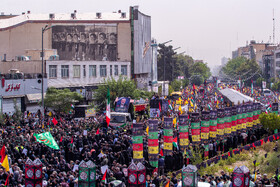 مراسم تشییع شهید اسماعیل هنیه در تهران