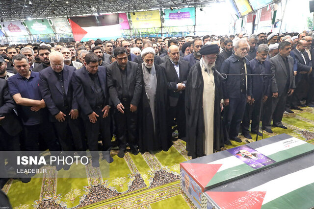 بازتاب مراسم تشییع پیکر اسماعیل هنیه در رسانههای بینالمللی