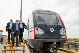 15 فروردین 1401، بازدید وزیر کشور از پروژه قطار ملی جهاد دانشگاهی