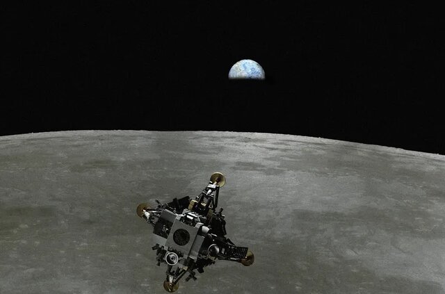 این تصاویر فضایی با لگو ساخته شدهاند