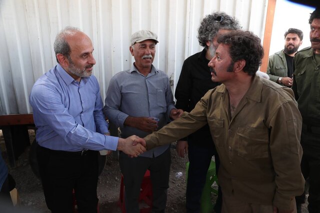 بازدید جبلی از پشت صحنه «تانکخورها» و دو سریال دیگر