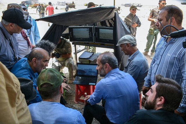 بازدید جبلی از پشت صحنه «تانکخورها» و دو سریال دیگر