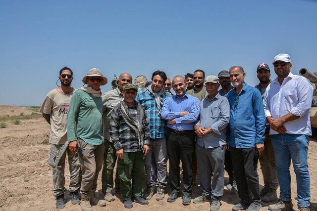 بازدید جبلی از پشت صحنه «تانکخورها» و دو سریال دیگر