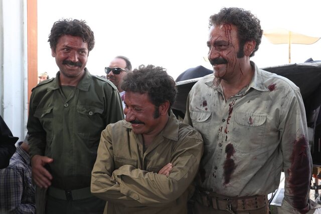 بازدید جبلی از پشت صحنه «تانکخورها» و دو سریال دیگر