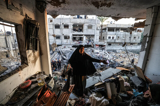 شهادت ۱۲ فلسطینی در حمله رژیم صهیونیستی به خانیونس شهادت ۱۲ فلسطینی در حمله رژیم صهیونیستی به خانیونس