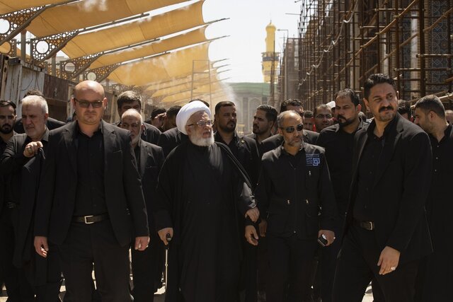 تصاویری از آمادهسازی «تل زینبیه» در کربلا برای اربعین