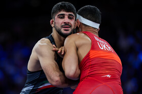 المپیک ۲۰۲۴ پاریس؛ دیدار فینال وزن ۶۷ کیلوگرم کشتی فرنگی، سعید اسماعیلی مقابل پرویز نصیب اف از اواکراین