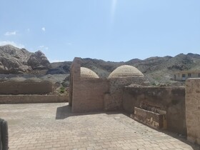 مرمت حوض انبار روستای آبگرم گزیک درمیان