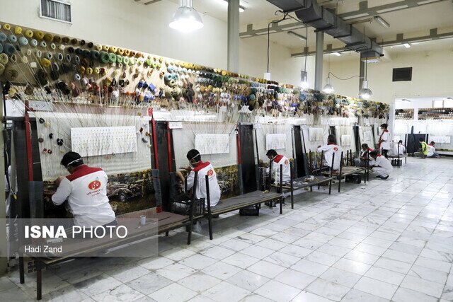 عکس تزئینی است اشتغال ۲۱۰۰ زندانی در کارگاههای تولیدی ندامتگاه قزلحصار